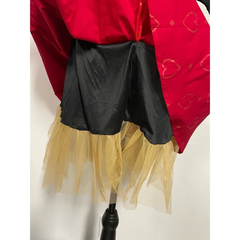 NWT Hot Topic Disney Classic Red Queen Dress Costume Size S - Picture 14 of 14